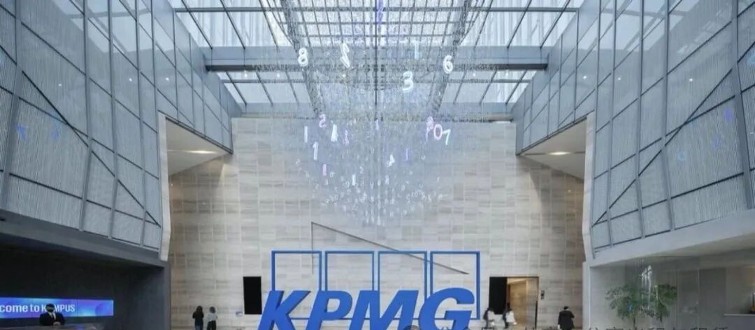 毕马威KPMG办公大堂,毕马威入驻万科中心